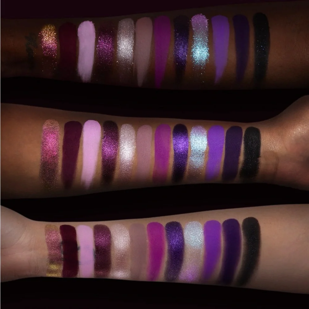 *NEW* Cosmic Brushes Gothic Palette / Glam Eyeshadow Purple Palette - NIB - Picture 8 of 10